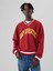 Erkek Kırmızı Atletik Logo Sweatshirt 1