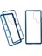 Samsung Galaxy S24 Ultra Kılıf Manyetik Temperli Cam Çift Taraflı Telefon Kapağı-Mavi (Yurt Dışından) 1