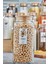 12'li Kapaklı Cam Kavanoz, Vakumlu Saklama Kabı, Jumbo Boy, 1300 Ml, Beyaz 3