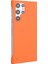 Samsung Galaxy S24 Ultra Kılıf Anti-Drop Kalu Mat Sert Pc Çerçevesiz Arka Kapak-Turuncu (Yurt Dışından) 1