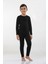 Unisex Çocuk Siyah Termal Body MKT2005 Tek Üst 3