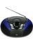 Mavi Taşınabilir USB Fm Radyo ve CD Çalar, Kolay Kullanım, Hafif ve Şık Tasarım 3