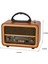 Taşınabilir Ahşap Fm Radyo Bluetooth Tf USB Destekli Yeni Nesil Tasarım 4