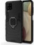 Samsung Galaxy A12 Için Cool Guard Pc+Tpu Hibrid Telefon Kılıfı Cep Telefonu Kapak Ring Kickstand-Black (Yurt Dışından) 2