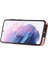 Samsung Galaxy S21+ 5g Kılıf Için Rfıd Engelleme Pu+ Kart Yuvalı Tpu Telefon Kapağı-Pembe (Yurt Dışından) 3