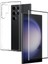 Samsung Galaxy S23 Için Ultra Tpu Kasası Temiz Telefon Kapağı+3d Kavisli Temperli Cam Ekran Koruyucu (Yurt Dışından) 1