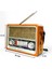 Kahverengi Mini Nostaljik Radyo, Eski Tarz Şıklık ve Sıcak Sesler 3