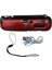 Kırmızı Bluetooth Fm Radyo USB Tf Kartlı Şarjlı Taşınabilir Radyо 3
