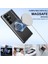 Aroma Tasarım Alaşım + Akrilik Kılıf Samsung Galaxy S22 Ultra 5g Lens Koruma Kickstand Telefon Kapağı Magsafe-Siyah ile Uyumlu (Yurt Dışından) 4