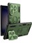 Samsung Galaxy S24 Ultra Kamera Kapağı Pc + Tpu Kapağı Için Armor Prop Kılıfı Magsafe-Green ile Uyumlu (Yurt Dışından) 1