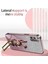 Samsung Galaxy NOTE20 5G/NOTE20 Kılıfı Için Glitter Toz Tavşan Dekor Telefon Kılıfı, Gizli Kickstand-Pembe (Yurt Dışından) 4