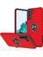 Samsung Galaxy S21 Plus 5g-Red Için Yüzük Şekli Kickstand Tasarım Tpu+Pc Hybrid Telefon Kılıf Kapağı (Yurt Dışından) 1
