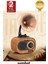 Kahverengi Mini Nostaljik Radyo ve Hoparlör, Bluetooth, Usb, Sd Desteği Ile. 2