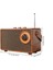 Retro ve Modern Radyo, Usb, Bluetooth ve Fm Fonksiyonlarıyla Kahverengi 3