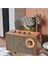 Retro ve Modern Radyo, Usb, Bluetooth ve Fm Fonksiyonlarıyla Kahverengi 4