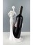 Kadın Dekoratif Şaraplık Biblo Heykel 35 x 14 cm 2