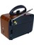 Kahverengi Nostaljik Radyo, Bluetooth, Tws, LED Çerçeve, Telefon Tutucu, Fm, Usb/tf 3