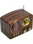 Nostaljik Mini Radyo, Retro Tasarım, Taşınabilir ve Şık Ses Cihazı 1
