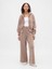 Kadın Koyu Bej Vintagesoft Baggy Wide-Leg Pantolon 1