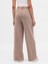 Kadın Koyu Bej Vintagesoft Baggy Wide-Leg Pantolon 4