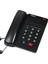 Kablolu Masaüstü Telefon Siyah Td 215 Hf, Şık ve Kullanışlı Iletişim Cihazı 3