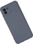 Samsung Galaxy A03 Kılıf Nano Içi Kadife Silikon - Gri 3