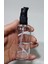 100 ml Şeffaf Spreylik Cam Şişe, Sızdırmaz Kapak, 50 Adet 1