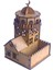 Ahşap 3d/küpe Puzzle 5'li Kız Kulesi Boyama Seti, Eğlenceli ve Renkli 19,5X13X12CM 2