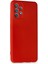 Samsung Galaxy A32 Kılıf Nano Içi Kadife Silikon - Kırmızı 2