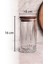 Ahşap Kapaklı Cam Saklama Kabı 450 Ml, Kahverengi, Şık ve Pratik Saklama Çözümü 3