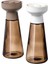 2'li Cam Baharat Öğütücü, 19 Cm, Kahverengi Amber Renk, Şık ve Pratik Kullanım 1
