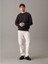 Ck J30J327530 Calvın Kleın Label Crew Neck Erkek Sweatshırt 4