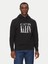 Ck J30J327520 Serıf Font Graphıc Hoodıe Erkek Sweatshırt 1