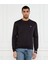 Ck LV040QM430 Ls Archıve Logo Fleece Crewnk Erkek Sweatshırt 2
