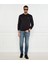Ck LV040QM430 Ls Archıve Logo Fleece Crewnk Erkek Sweatshırt 3