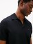 Th MW0MW39531 Knıtted Textured Polo Erkek Sweaters 3