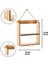 Iki Katlı Ahşap Çok Amaçlı Raf, Şık ve Kullanışlı Depolama Çözümü 3