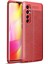 Xiaomi Mi Note 10 Lite Kılıf Auto Focus Kapak - Kırmızı 1