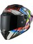 Thunder Karbon Gp Aero Flash Siyah Full Face Motosiklet Kaskı 5
