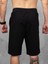 Viterbo Spor Şort Bisiklet Şortu Rahat Bol Kesim Geniş Beden Şort Erkek Günlük Şortu Sporcu Şort Siyah Renk 2