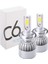 C6 9006 LED Xenon Ampul Simsek Etkili Beyaz 3800 Lumen 1
