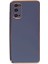 Samsung Galaxy S20 Kılıf Volet Silikon - Mavi 1