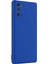 Samsung Galaxy Note 20 Kılıf First Silikon - Mavi 2