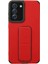 Samsung Galaxy S21 Fe Kılıf Mega Standlı Silikon - Kırmızı 1