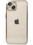 iPhone 13 Kılıf Lensli Silikon - Gümüş 1