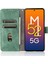 Galaxy M52 Için Creative Manyetik Premium Pu Deri Kapaklı Kılıf, Kart Yuvası ve El Kayışı Kılıfı (Yurt Dışından) 5