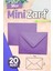 Mini Zarf Mor 9x7 cm 20 ADET-T1483 1