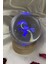 7 cm Çok Renkli 3D LED Cam Küre ve Ahşap Şemsiye ile Şık Dekorasyon 3