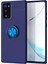 Samsung Galaxy Note 20 Kılıf Range Yüzüklü Silikon - Mavi 1