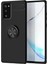Samsung Galaxy Note 20 Kılıf Range Yüzüklü Silikon - Siyah 1